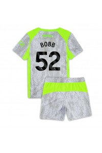 Manchester City Oscar Bobb #52 Babyklær Tredje Fotballdrakt til barn 2025-26 Korte ermer (+ Korte bukser)